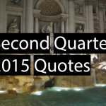 Second Quarter 2015 Quotes